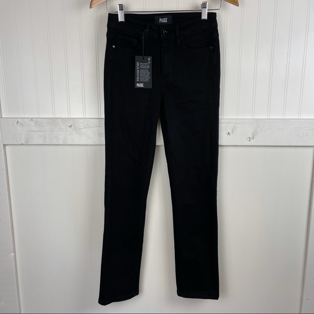 PAIGE Hoxton High Waist Straight Leg Jeans - Picture 2 of 6
